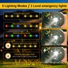hautllaif 10M Camping String Lights,8 Lighting Modes Camping Fairy Lights,Portable