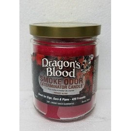 Smoke Odor Exterminator 13 oz Jar Candles Dragons Blood Assorted (2)