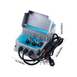 Controller for Greenhouse The Roll up Motors with AC110V to DC24V Transformer 3 Position Controllers,Incremental Controller Electric Cabinet (Forward Reverse Control 2 Motors)