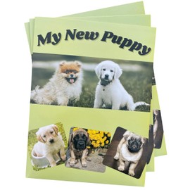 Puppy Information Folders (10 Pack) - New Puppy Folder Set for Dog Breeders, Veterinarians, and Shelters