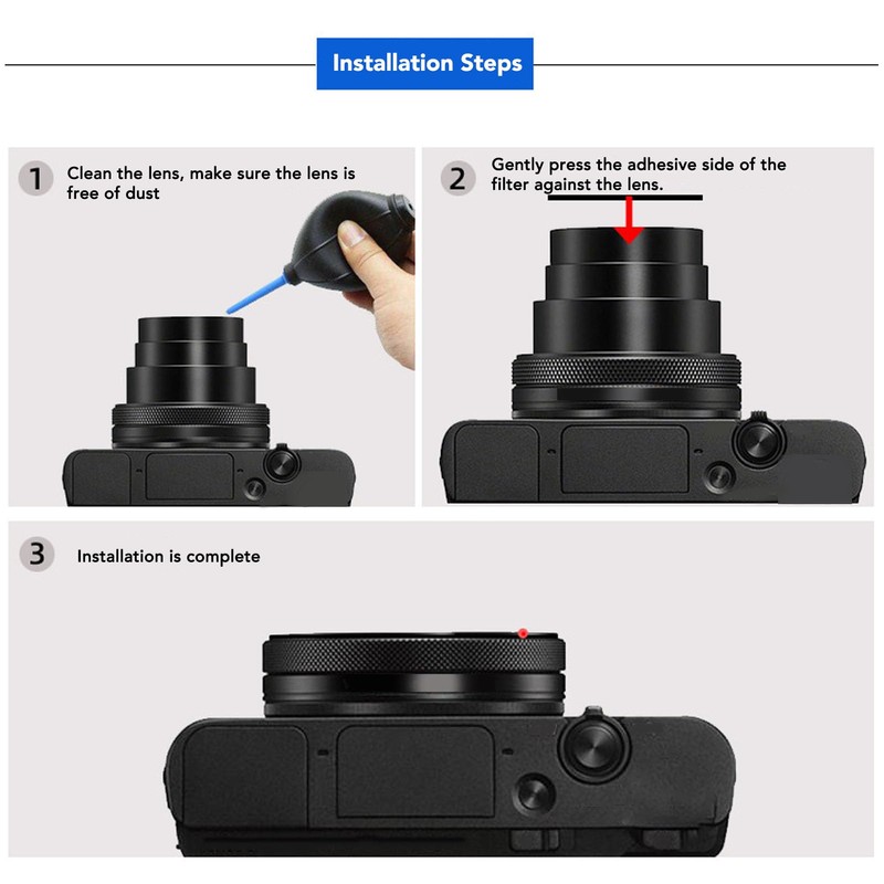 UV Filter for Ricoh GR IIIx GR III GR II