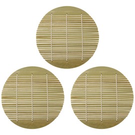 Set of 3 Noodle Plates, Bamboo Sauce, 6.5 inches (16.5 cm), Japanese Tableware, Restaurants, Commercial Utensils, Tableware, Tableware