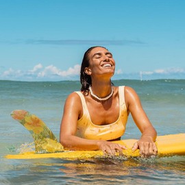 White Puka Shell Necklace, Seashell Necklace for Men,  Girl Beach Necklaces for Women, Beachy Beaded Summer  Choker, Heishi Clam Chips Surfer - Size: 18 Inches