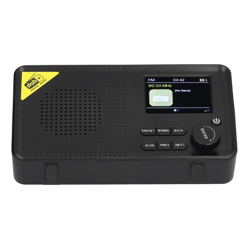 Portable Home DAB+ Digital Radio DAB Radio Lightweight Rechargeable Home