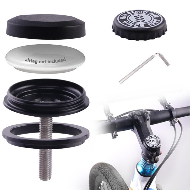 Airtag Bicycle Holder, Airtag Bicycle Mount Hidden Waterproof, Bicycle Anti-Theft
