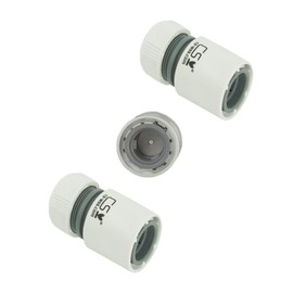 CS Bewässerungssysteme GmbH Premium Quick Hose Piece 1/2 Inch with Flow Reduction Set of 3 for Garden Watering with CS Perl Hose / Garden Hose