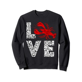 River Cajun Crawfish Crayfish Seafood Crab Boils Ditch Bugs Sweatshirt