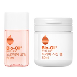 Bio-Oil Skin Care Oil 60ml + Dry Skin Gel 50ml, 1 piece / 바이오오일 스킨케어오일 60ml + 드라이스킨젤 50ml, 1개