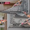 Smartbuy All Purpose 100% Clear Silicone Sealant Adhesive For Glass