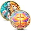 IELCJJ Knight & Lion Challenge Coin -Christian Challenge Coin -