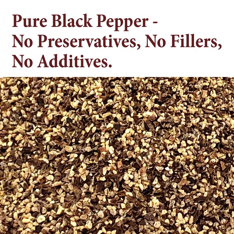 The Spice Way Ground Black Pepper - 8 oz