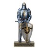 HDMbigmi King's Guard Knight with Shield Desktop Accessories Statue Medieval