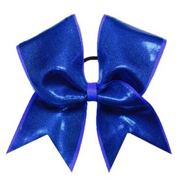 Chosen Bows Royal Blue Big Shimmer Cheer Bow
