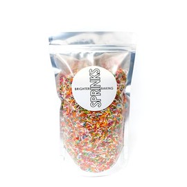 Sprinks Jimmies Sprinkles 500 g, 1 cm Size, Rainbow