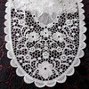 Set of 4 Lace Embroidered Table Runners, Hollow Lace Table
