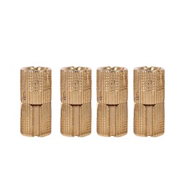 Invisible Hinges, Pack of 4 Brass Barrel Hinges Concealed Hinges for DIY Jewelry Box Small Wooden Box(12mm)