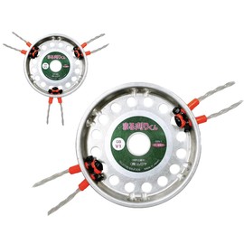 Muroya All-Purpose Brush Grass Cutting Blade, Maru-kun, Professional Reinforced Special Nylon Cord (Body)