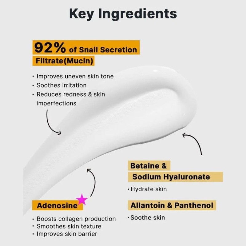 Crema Advanced Snail 92 All In One Cream Tube 50gr