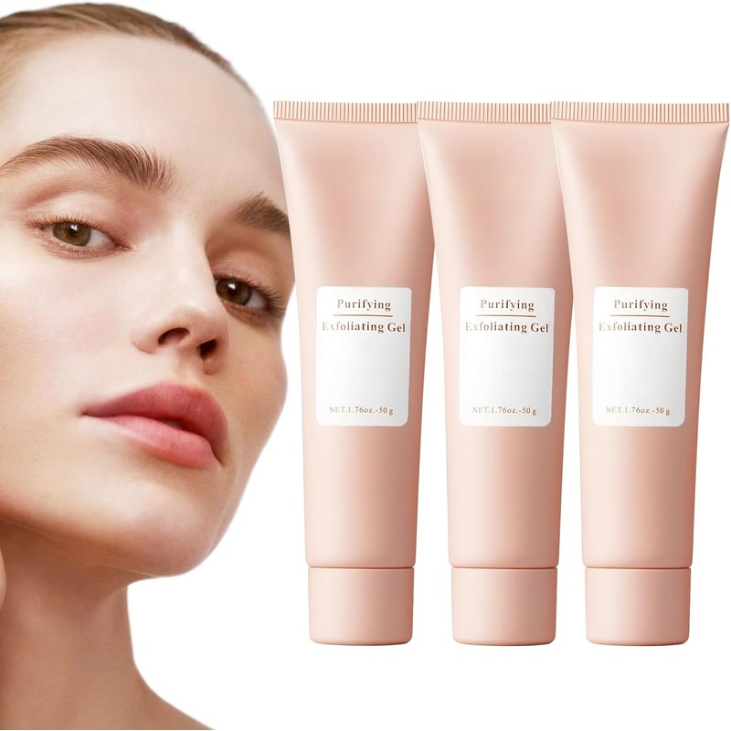 Gel Exfoliante Purificante para Limpieza Facial (2pcs)