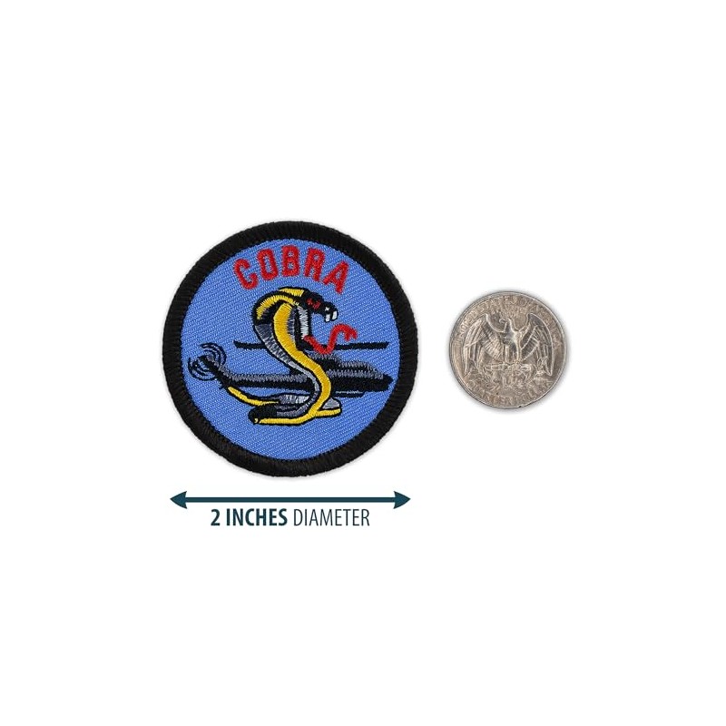 Cobra Bell AH-1 Huey Army Helicopter Patrol Patch - 2"