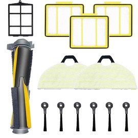Replacement Parts for Shark AV2001WD RV2001WD 2002WD Accessories Kit with Main Brush,Microfiber Soft Pads,Filters,Primary Filter,Side Brushes