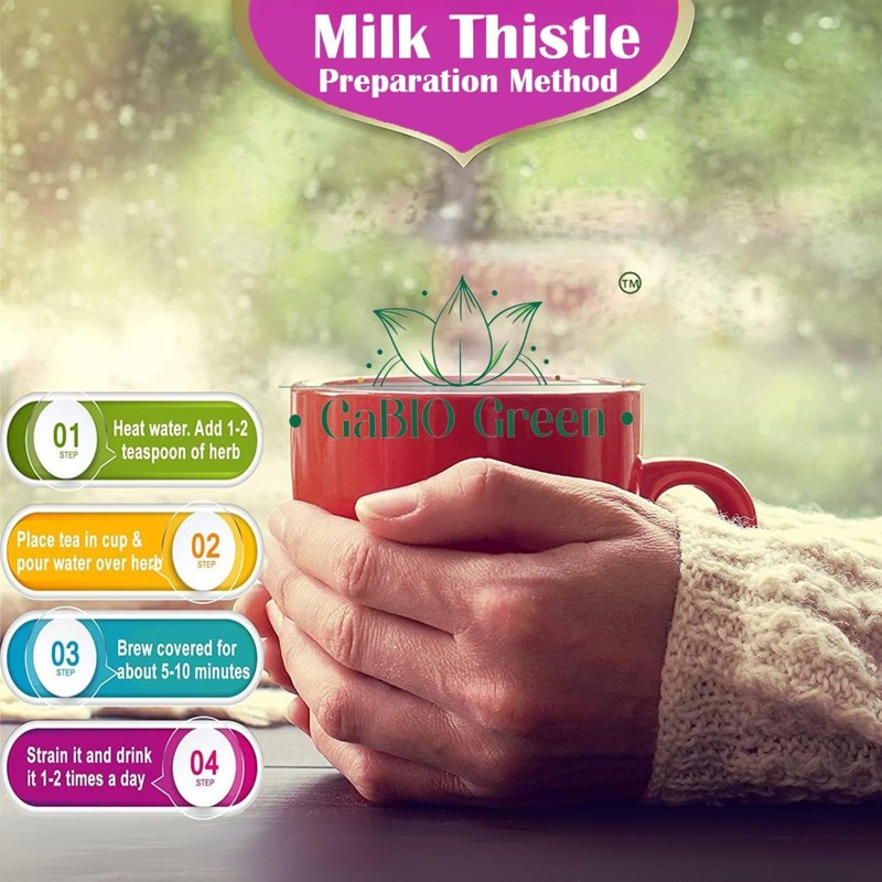 Cardo Mariano - Milk Thistle Loose Tea (1 pound/16.1 oz)