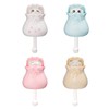 ISKYBOB Set of 4 Peek-A-Boo Cat Wall Hooks Cute Peeping