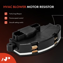 A-Premium HVAC Blower Motor Resistor Compatible with Volvo Vehicles - XC90 2016 2017 2018 2019 2020 - Rear Side, Replace# 32226442, 31369440