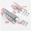 5 Sets Mini Automatic Rebound Cabinet Door Lock Push to