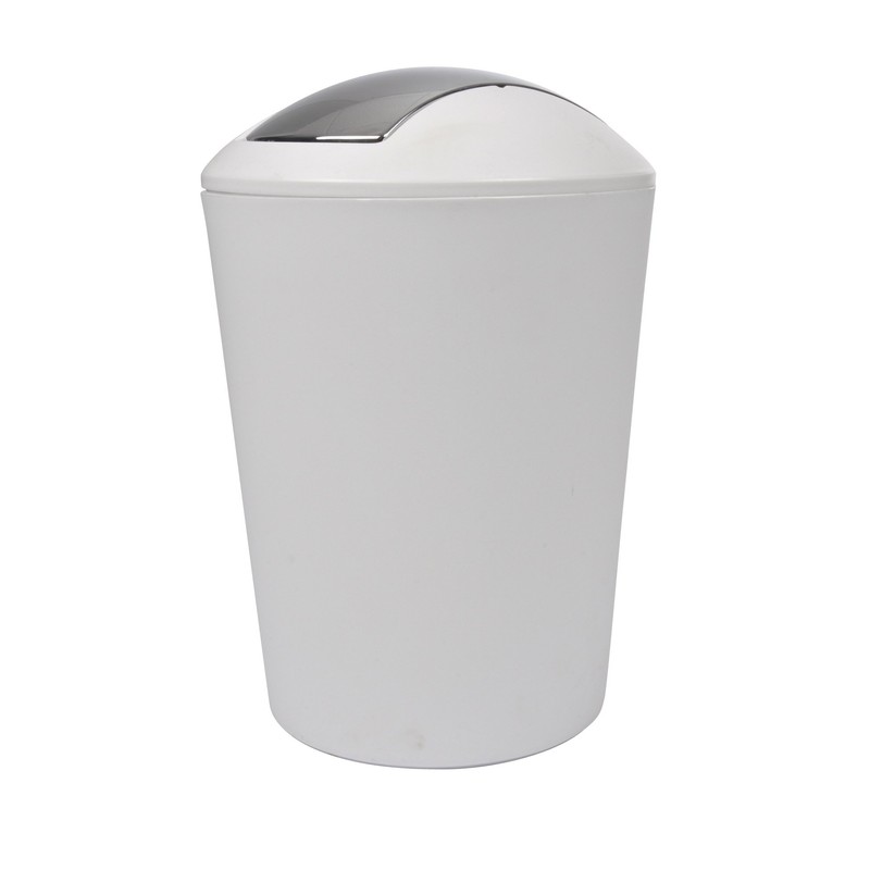 Douceur d'Intérieur Swing Bin 5.6 Litre white