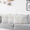 ASDCXZ Marble Cushion Cover 40 x 40 cm Set of