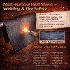 12"X12"X1/5'' Heat Shield Thermal Barrier Blanket Insulation Reflective Material High