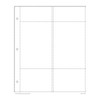 C.R. Gibson 10 Count Kitchen Recipe Binder Pocket Page Refill,