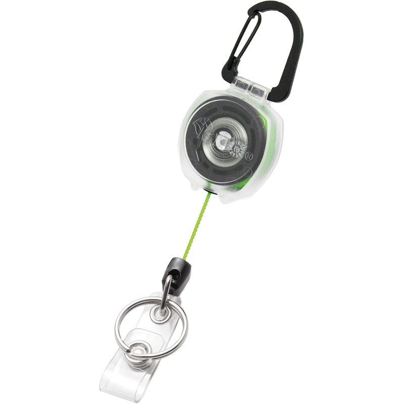 KEY-BAK Carrete para identificación, con cuerda Kevlar retráctil de 61
