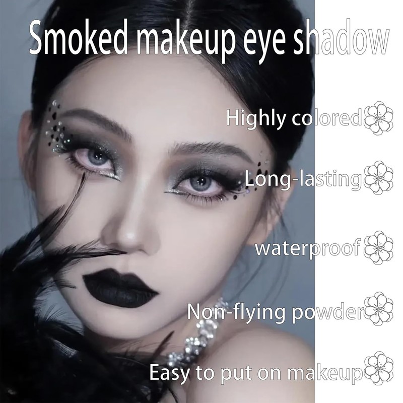 Nude Eyeshadow Palette for Women - 12 Colours Smoky Eyeshadow