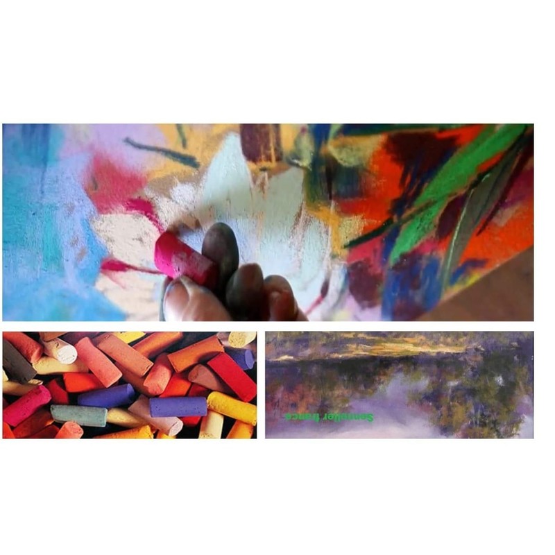 Sennelier Set of dry pastels 40 semi-pastel soft pastel ecu