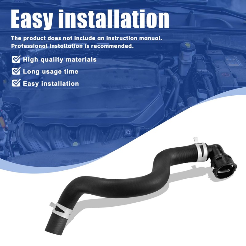 97311-4U100 Water Inlet Hose Compatible with Hyundai Sonata 2012-2015 Kia