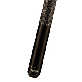Viking Valhalla 100 Series with Irish Linen Wrap 2 Piece 58” Pool Cue Stick VA111 (20oz, Black)