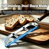 Qvamodo Upgraded Bread Knife for Homemade Bread, 6 Adjustable Thickness