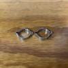 Unknown STEEL DOUBLE 1- 1/8" BICYCLE BRAKE SHIFT CABLE CLAMPS