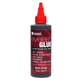 Sassi Salon Eyelash Glue, Dark, 2 oz Bottle by Sassi