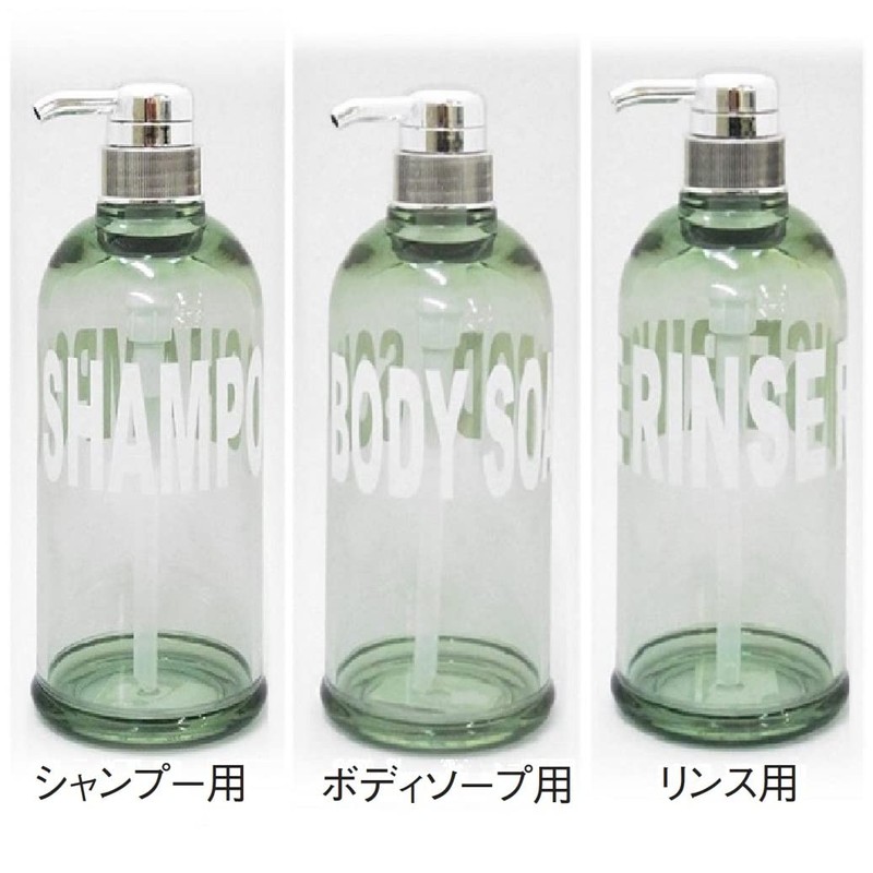 Senko Mobilia 55528 Soap Bottle Dispenser, For Shampoo, Diameter 3.4