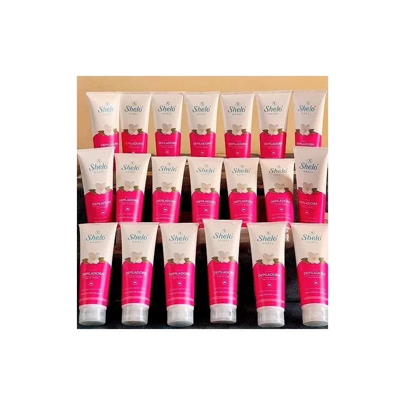 Crema Depiladora Zona Intima Y Piel Delicada Natural Shelo