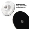 BSRTTOOL 3 Inch Aluminum Backer Pad - Hook Loop Backing