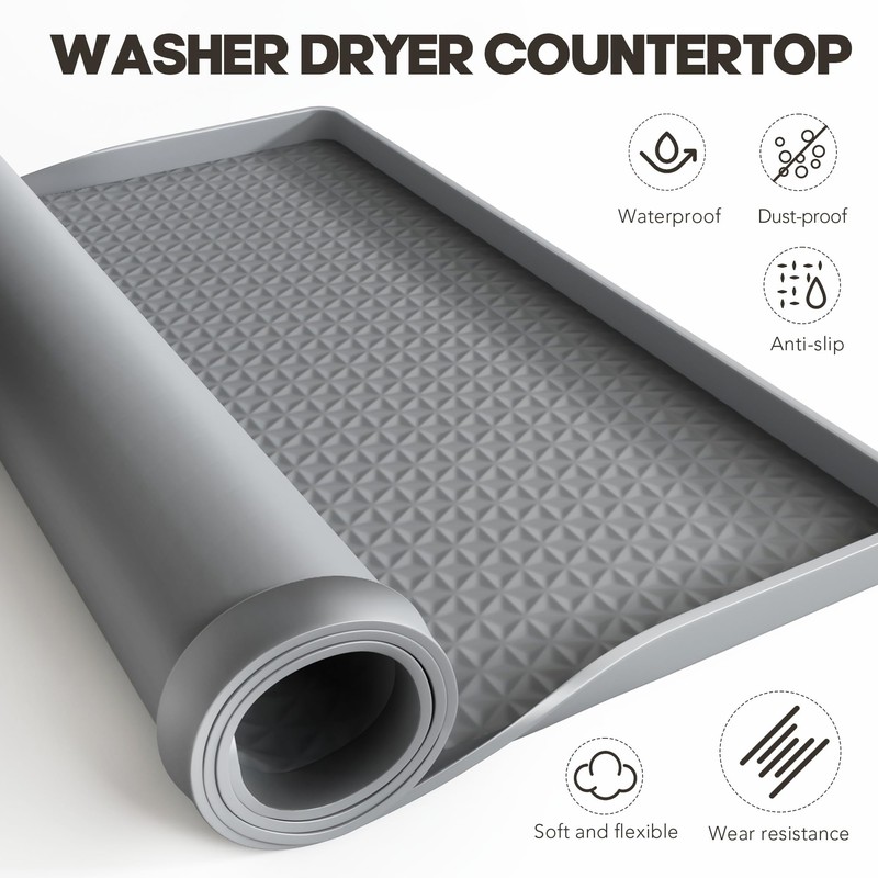 Washer Dryer Countertop, 54" x 27.5" Large Washer and Dryer