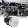 Akozon Engine Start Stop Button, Round Car Engine Start Stop
