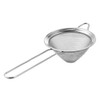 HEMOTON 4pcs Stainless Steel Fine Mesh Sieve Cocktail Strainer Kitchen