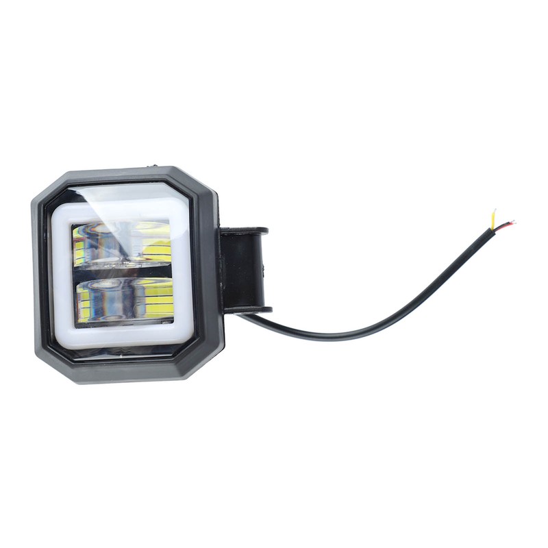 3in Motorcycle LED Headlights with Blue Aperture 20W Waterproof Bright