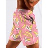 Ginsiom Men's Swim Trunks with Compression Liner Quick Dry Swim