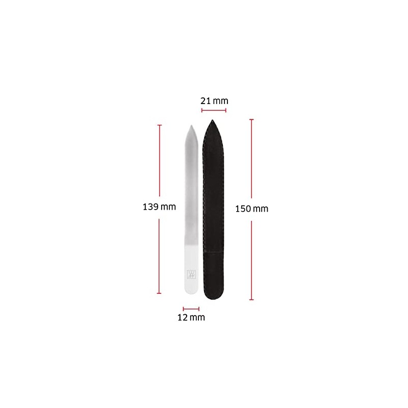 Zwilling Twinox 88437-140-0 Nail File Glass Manicure Pedicure 140 mm